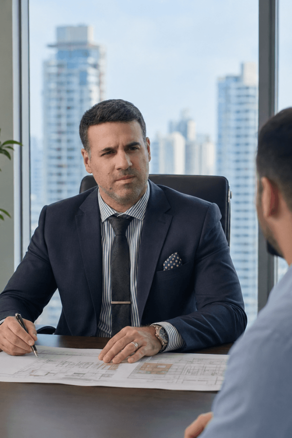Asaf Arazi-Biton advising clients about converting a leasehold apartment into ownership in Israel